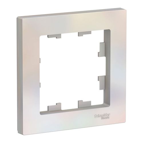 G405 Рамка 1-ная "ATLAS" жемчуг ATN401