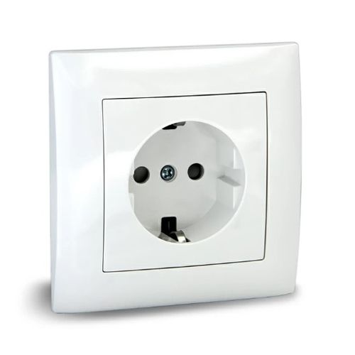 Розетка с/у з/к с/ш 16А UNIT VITA