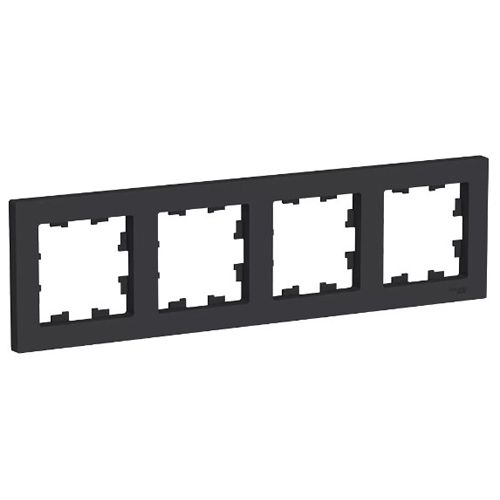 K087 Рамка 4-ая "ATLAS" КАРБОН ATN1004