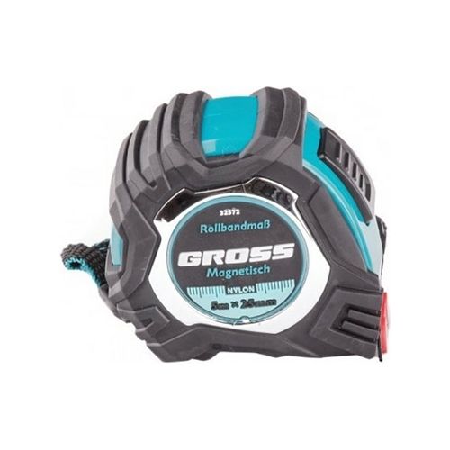 Рулетка MagnetiscH 5м х 25мм GROSS