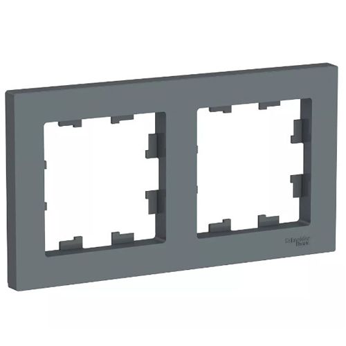 K062 Рамка 2-ная "ATLAS" ГРИФЕЛЬ ATN702