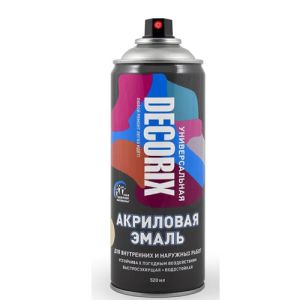 Аэрозольная эмаль Decorix (желтый) 0101-07 DX