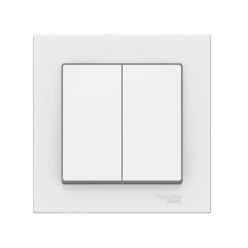 S386 Выкл 2 кл 10А с/у "ATLAS" белый ATN152