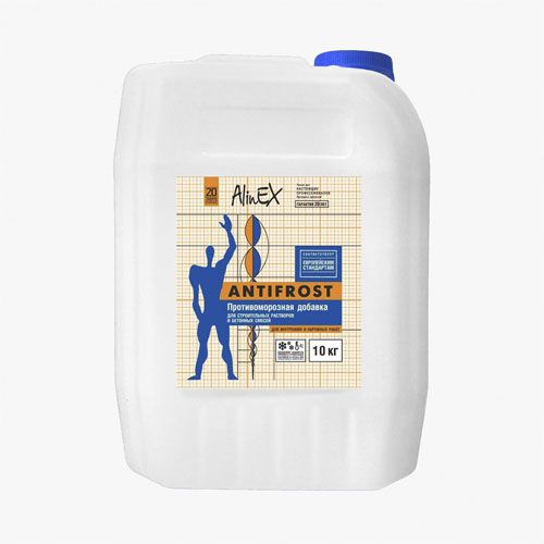 Противоморозная добавка всесезонная AlinEX Antifrost