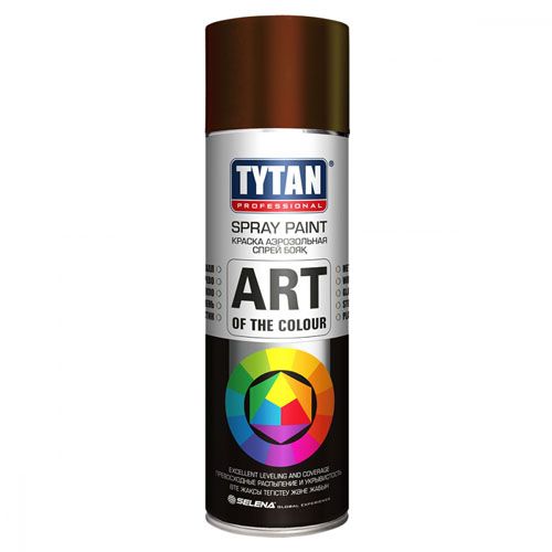 Аэрозольная краска TYTAN коричневая