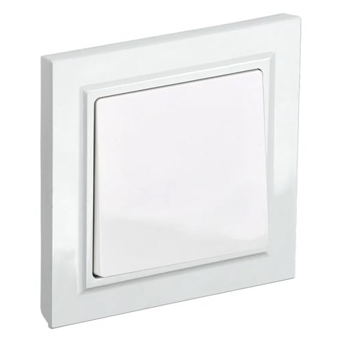 BRITE Выключатель 1-клав10А ВСР10-1-0-БрБ белый IEK