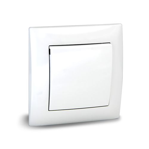 Выключатель 1кл. c/у 10А белый UNIT VITA (10/200)