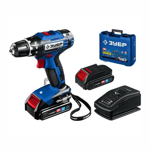 Дрель-шуруповерт ЗУБР Профессионал DL-201-22