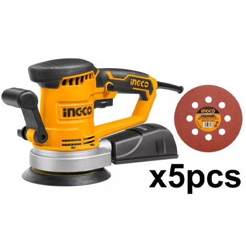 Эксцентриковая шлифмашина  Ingco RS4508