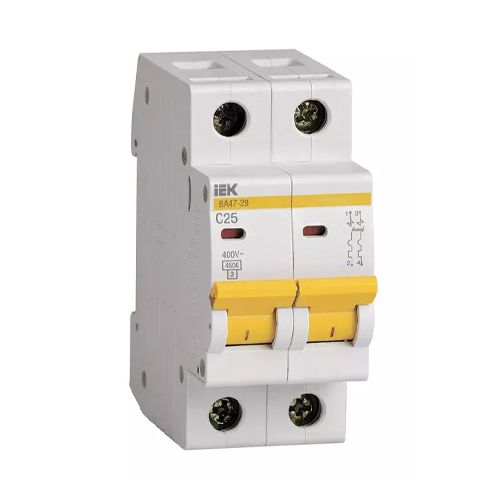 ВА47-29 (2ф) 25А IEK (6/72)