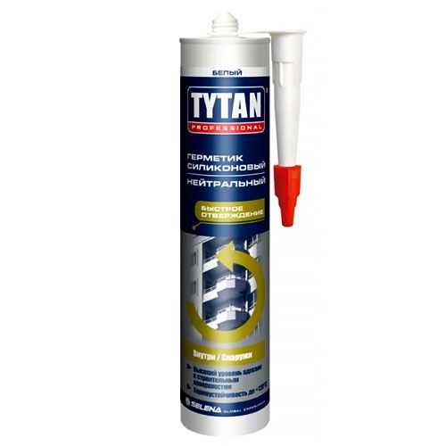 Герметик силиконовый универсальный бесцветный TYTAN