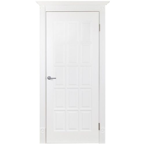 МЕЖКОМНАТНАЯ ДВЕРЬ АЛЬТА ЛОНДОН БЕЛАЯ ЭМАЛЬ ГЛУХАЯ