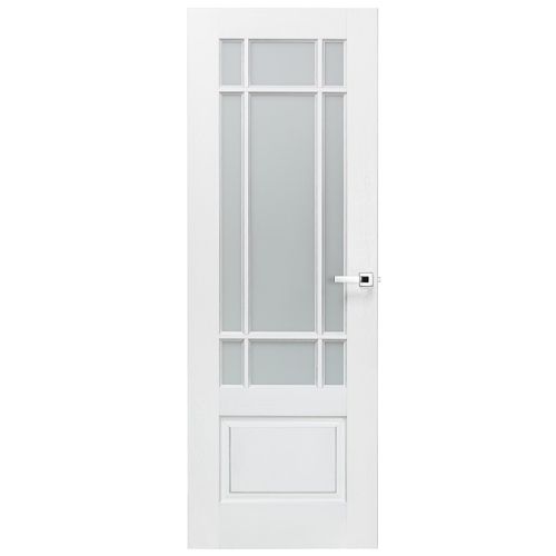 Дверь межкомнатная Челси белая эмаль ДО