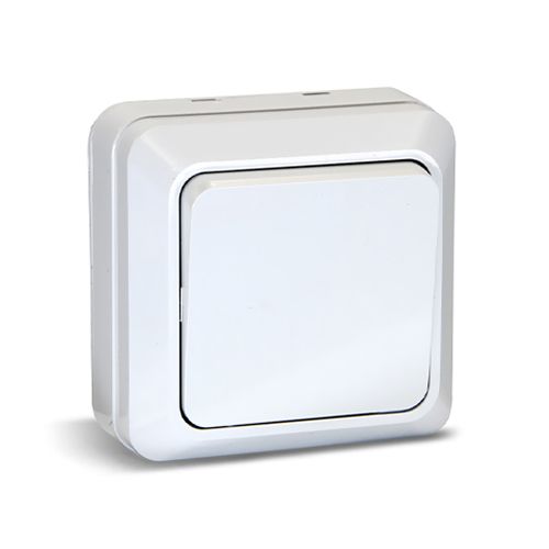 Выключатель 1кл. о/у 10А белый UNIT ASTRA (10/200)