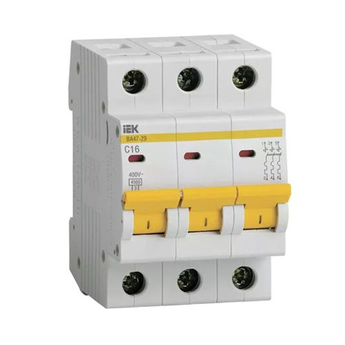 ВА47-29 (3ф) 16А IEK (4/48)