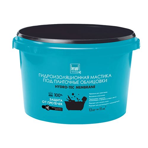 Гидроизоляционная мастика HYDRO-TEC MEMBRANE Bergauf 13кг