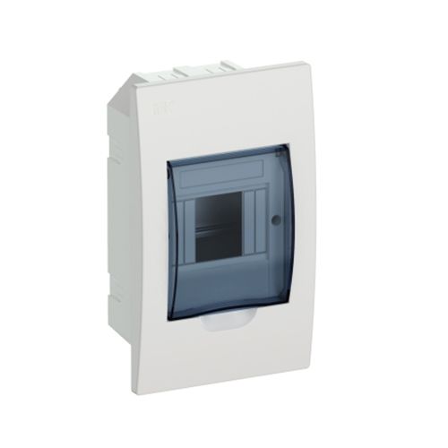 KREPTA 3 Корпус пластиковый ЩРВ-П-4 IP41 белый IEK