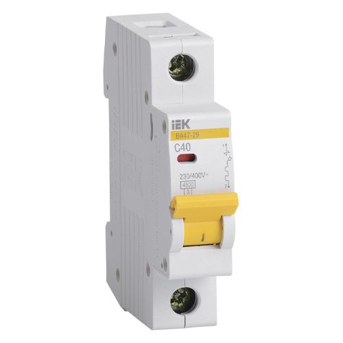 ВА47-29 (1ф) 40А IEK (12/144)