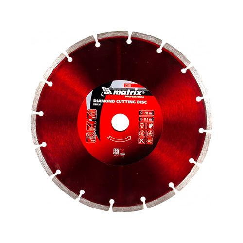 Диск алмазный MATRIX 230х22,2 мм