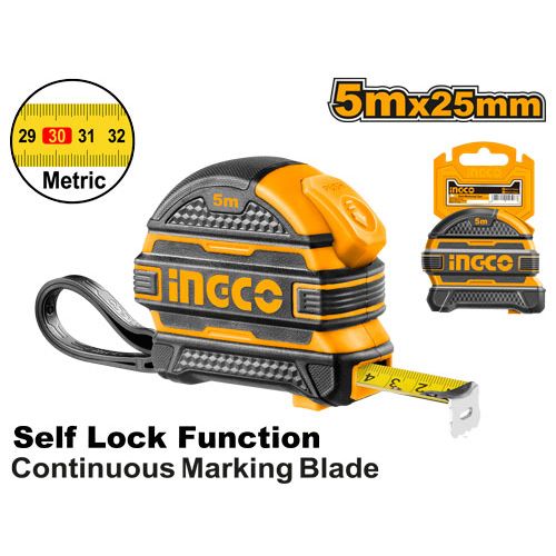 Рулетка INGCO 5мx25 мм HSMT08525-1