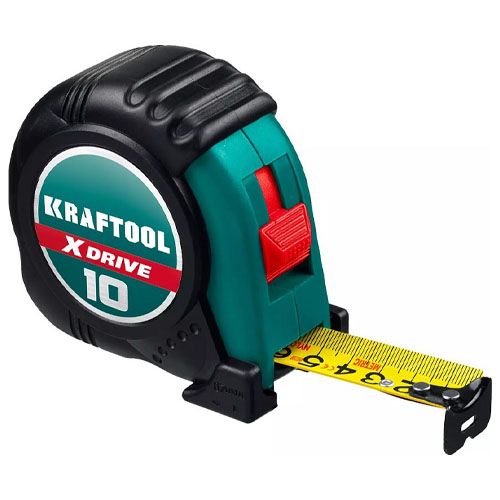 KRAFTOOL X-Drive 10м / 25мм рулетка