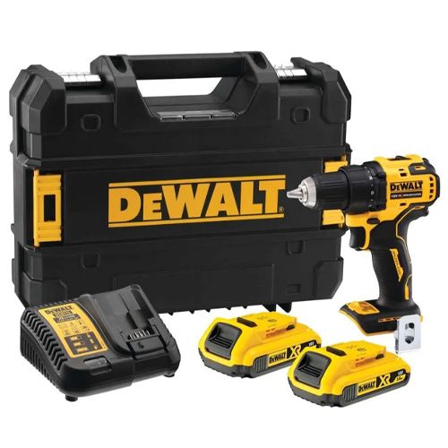 Аккумуляторная дрель-шуруповерт DeWALT DCD708D2T-QW