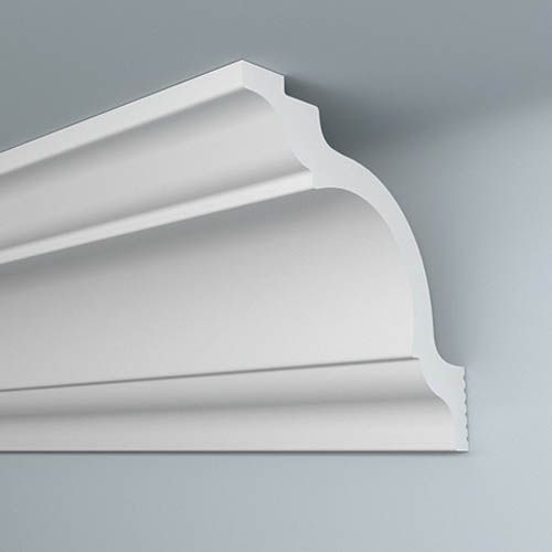 Классический потолочный плинтус I80/80SC