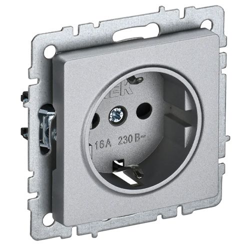 BRITE Розетка 1-местная с ззш16А РС14-1-0-БрА