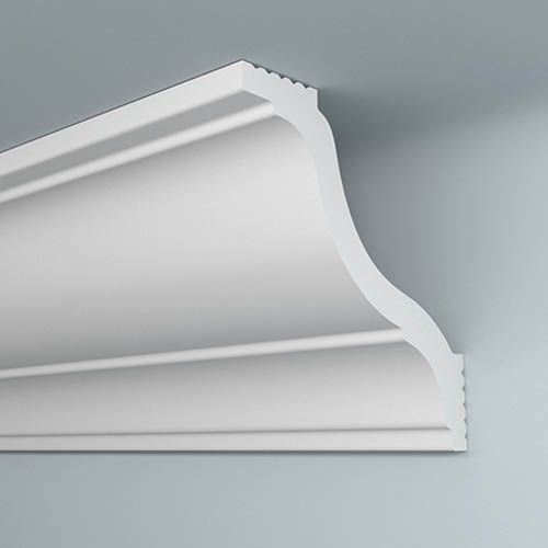 Классический потолочный плинтус W60/60