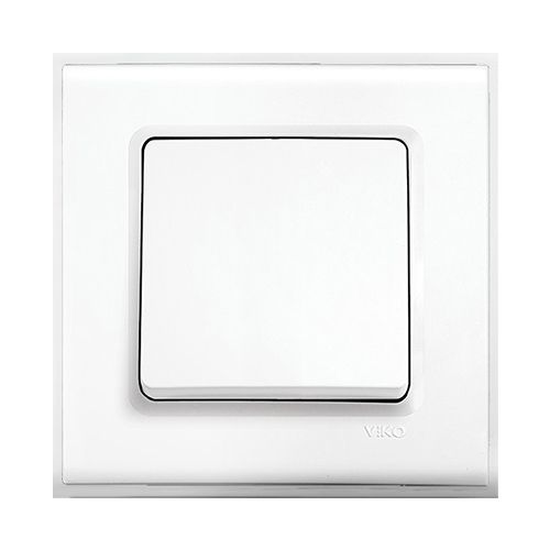 Выключатель 1кл.10А белый VIKO