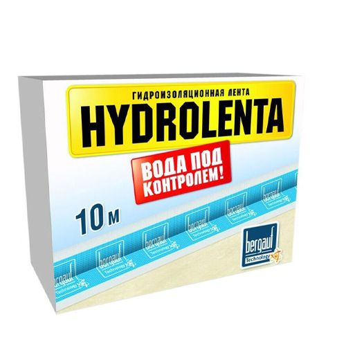 Лента BERGAUF Hydrolenta гидроизоляционная 10м