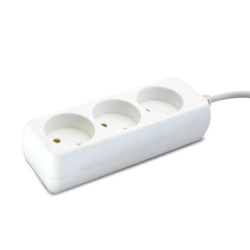 Удлинитель (3места 2р 5м. 2х0.75мм2 10А/1,3кВт/220В) UNIT (1/20) NEW