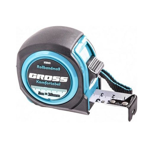 Рулетка Komfortabel 5м х 25мм GROSS