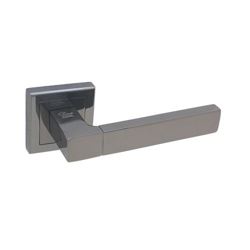 Ручка дверная DUET Н-0741 BN черный никель