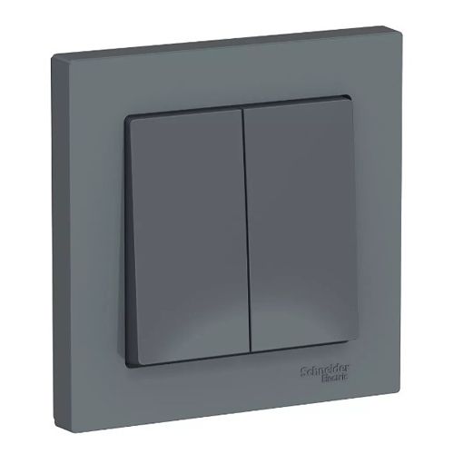 K048 Выкл 2 кл 10А с/у "ATLAS" ГРИФЕЛЬ ATN752