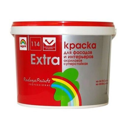 Краска "Extra" -"Радуга-114" (C) - 9 л
